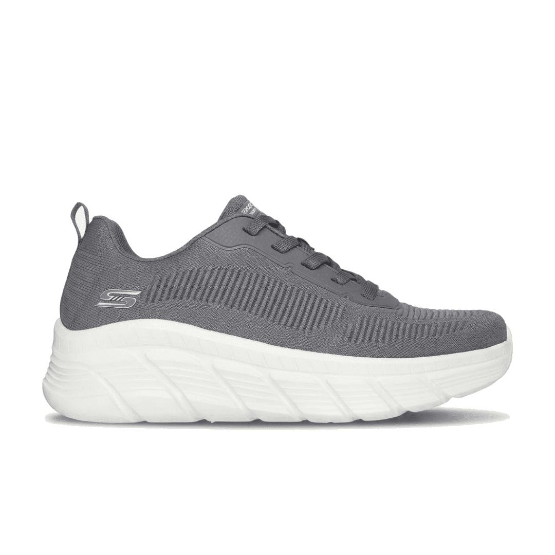 118360DKGY SKECHERS CALZADO BOBS B FLEX HI P/CABALLERO - Gris - front